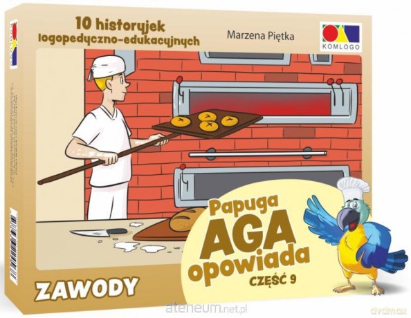 Historyjki obrazkowe. Papuga Aga opowiada cz.9 [KSIĄŻKA]
