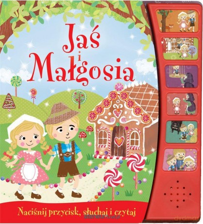 Jaś i Małgosia. Naciśnij przycisk [KSIĄŻKA]