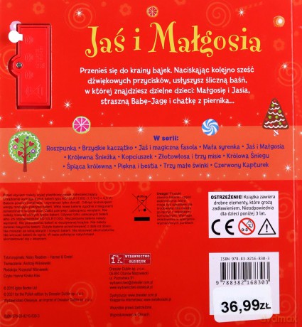 Jaś i Małgosia. Naciśnij przycisk [KSIĄŻKA]