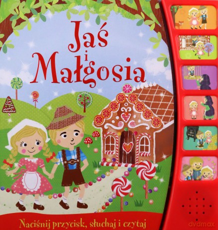 Jaś i Małgosia. Naciśnij przycisk [KSIĄŻKA]