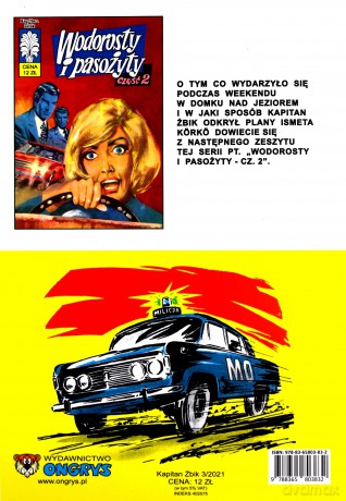 Kapitan Żbik (Tom 40) Wodorosty i pasożyty cz.1 - Jerzy Bednarczyk, Zbigniew Gabiński, Jerzy Wróblewski [KOMIKS]