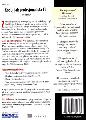 Koduj jak profesjonalista C# - Jort Rodenburg [KSIĄŻKA]