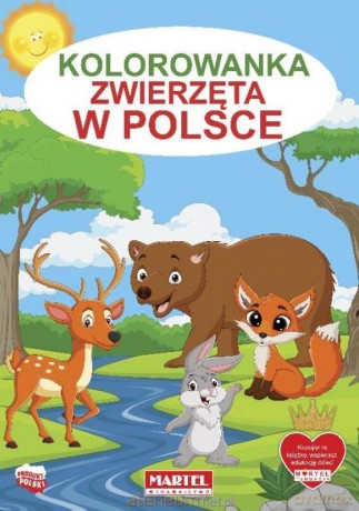 Kolorowanka Zwierzęta w Polsce [KSIĄŻKA]