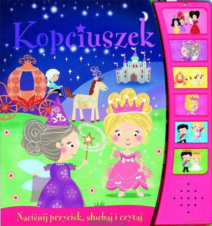Kopciuszek. Naciśnij przycisk [KSIĄŻKA]