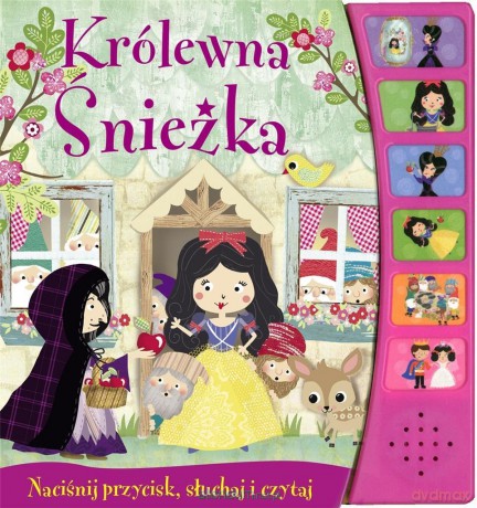 Królewna Śnieżka. Naciśnij przycisk [KSIĄŻKA]