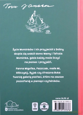 Małe trolle i duża powódź - Tove Jansson, Tove Jansson, Teresa Chłapowska [KSIĄŻKA]