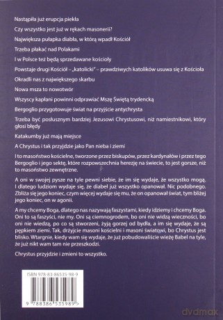 Sekta Bergoglio Potrzebna kontrrewolucja katolicka - Ks. Abp Jan Paweł Lenga [KSIĄŻKA]