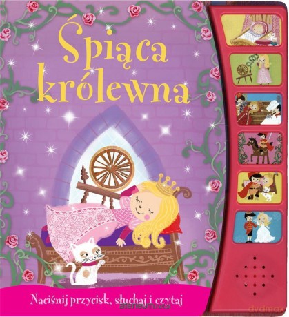 Śpiąca królewna. Naciśnij przycisk [KSIĄŻKA]