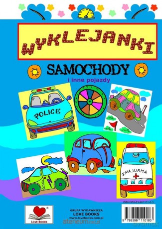 Wyklejanki. Samochody - Agnieszka Wileńska [KSIĄŻKA]