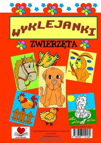 Wyklejanki. Zwierzęta - Agnieszka Wileńska [KSIĄŻKA]