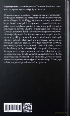 Wymazywanie. Rozpad - Thomas Bernhard [KSIĄŻKA]