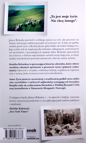 Życie pasterza. Opowieść z Krainy Jezior - James Rebanks, Adriana Sokołowska-Ostapko [KSIĄŻKA]