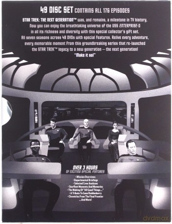 Star Trek The Next Generation (Star Trek: Następne pokolenie) [BOX] [49DVD]