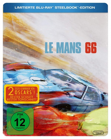 Ford v Ferrari (Le Mans '66) (steelbook) [Blu-Ray]