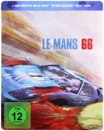Ford v Ferrari (Le Mans '66) (steelbook) [Blu-Ray]