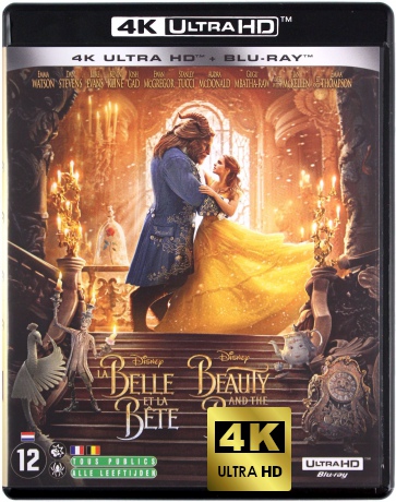 Beauty and the Beast (Piękna i Bestia) (Disney) [Blu-Ray 4K]+[Blu-Ray]
