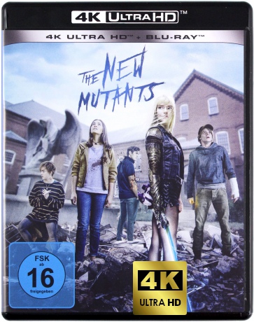 The New Mutants (Nowi mutanci) [Blu-Ray 4K]+[Blu-Ray]