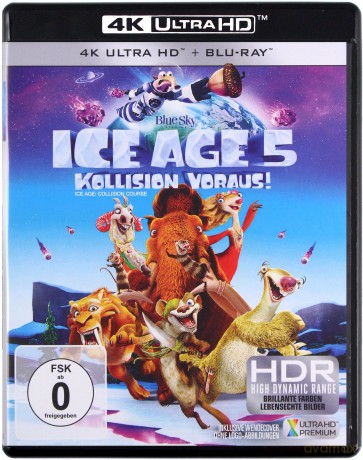 Ice Age: Collision Course (Epoka lodowcowa 5: Mocne uderzenie) [Blu-Ray 4K]+[Blu-Ray]