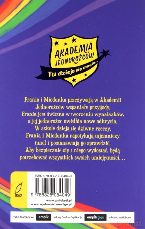 Frania i Miodunka. Akademia Jednorożców (Tom 10) - Julie Sykes [KSIĄŻKA]