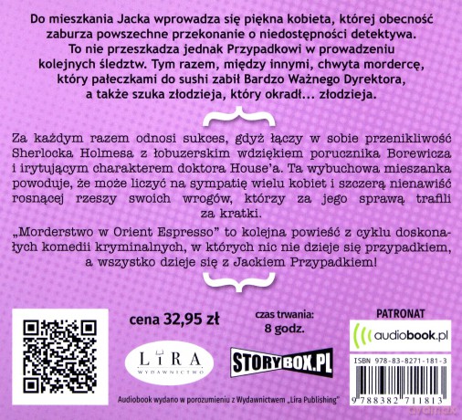 Morderstwo w Orient Espresso - Jacek Getner [AUDIOBOOK]