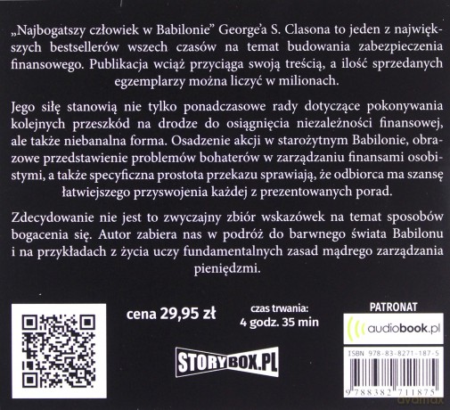 Najbogatszy człowiek w Babilonie - George S. Clason [AUDIOBOOK]