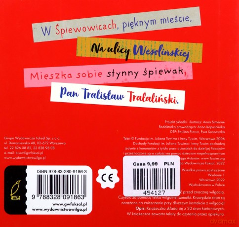 O panu Tralalińskim - Julian Tuwim [KSIĄŻKA]