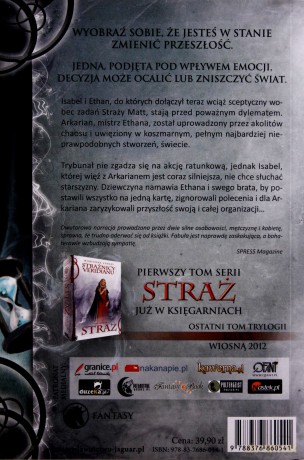 Strażnicy Veridianu Tom 2 Mrok - Marianne Curley [KSIĄŻKA]
