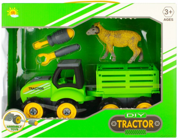 Traktor do skręcania z akcesoriami