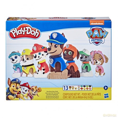 Ciastolina PlayDoh Psi Patrol Zestaw bohaterów