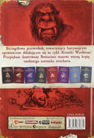 Kroniki Wardstone - Bestiariusz Stracharza (twarda) - Delaney Joseph [KSIĄŻKA]