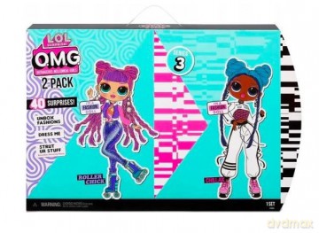 Lalki L.O.L. Surprise OMG 2-pack Roller Chick and Chill