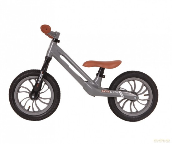 Qplay Rowerek Biegowy Magnezowy Racer szary
