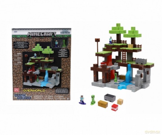 Zestaw figurek Jada Minecraft Nano Scene Overworld [FIGURKA]
