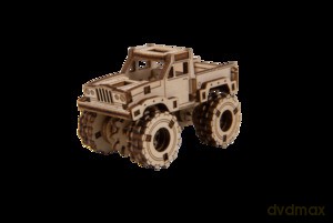 Drewniane puzzle 3D. Monster Truck 3 [PUZZLE]