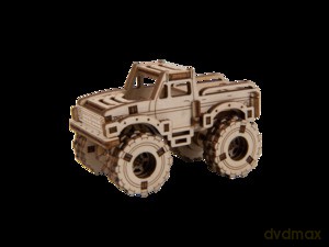 Drewniane puzzle 3D. Monster Truck 4 [PUZZLE]