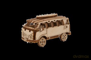 Drewniane puzzle 3D. Retro Ride 1 [PUZZLE]