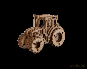 Drewniane puzzle 3D. Work Horse 1 [PUZZLE]