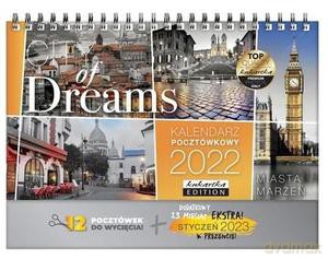 Kalendarz 2022 pocztówkowy City of Dreams [KALENDARZ]