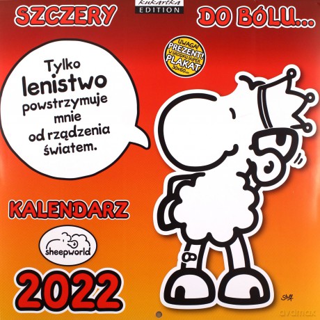Kalendarz 2022 ścienny Classic Sheep Szczery [KALENDARZ]