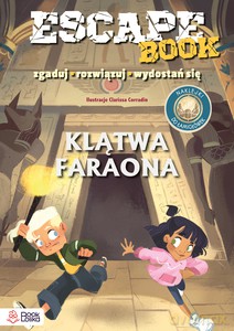 Klątwa faraona. Zgaduj, rozwiązuj, wydostań się - Clarissa Corradin Tecnoscienza [KSIĄŻKA]