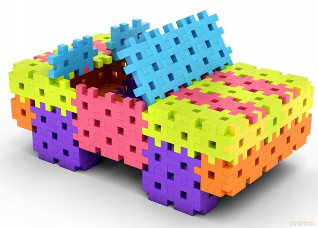 Klocki Meli Basic Travel Box 500 el. [KLOCKI]