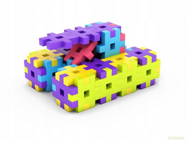 Klocki Meli Basic Travel Box 500 el. [KLOCKI]