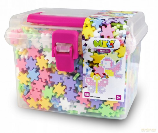 Klocki Meli Minis Pastel Travel Box 1100 el. [KLOCKI]