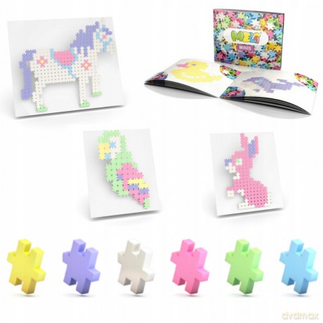 Klocki Meli Minis Pastel Travel Box 1100 el. [KLOCKI]