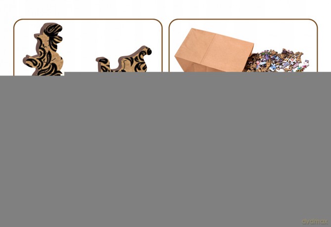 Puzzle drewniane. Wild Horses on the Beach M [PUZZLE]