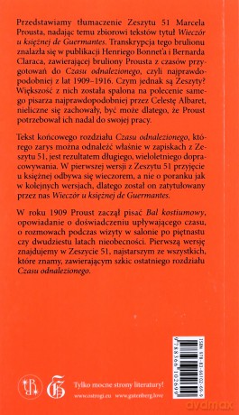Wieczór u księżnej de Guermantes - Marcel Proust [KSIĄŻKA]