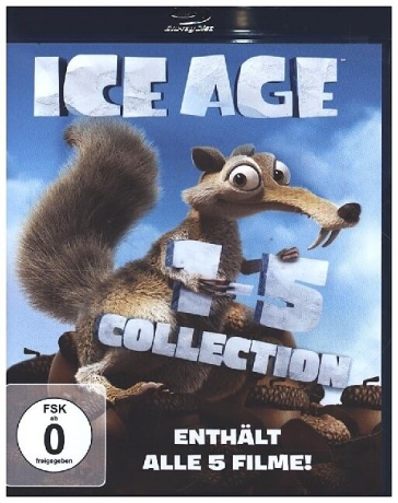 Ice Age 1-5 (Epoka lodowcowa 1-5) [BOX] [5xBlu-Ray]