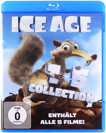 Ice Age 1-5 (Epoka lodowcowa 1-5) [BOX] [5xBlu-Ray]