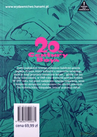 20th Century Boys-Chłopaki z XX (Tom 1) - Naoki Urasawa [KOMIKS]