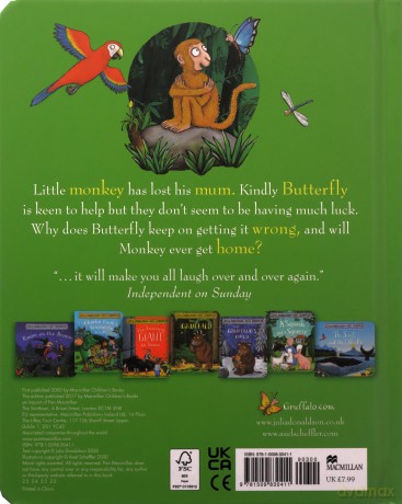 Monkey Puzzle - Julia Donaldson, Axel Scheffler [KSIĄŻKA]